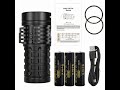 Sofirn Q8 Plus Super Powerful LED Flashlight 16000lm USB C Rechargeable 21700 Anduril 2.0 Torch