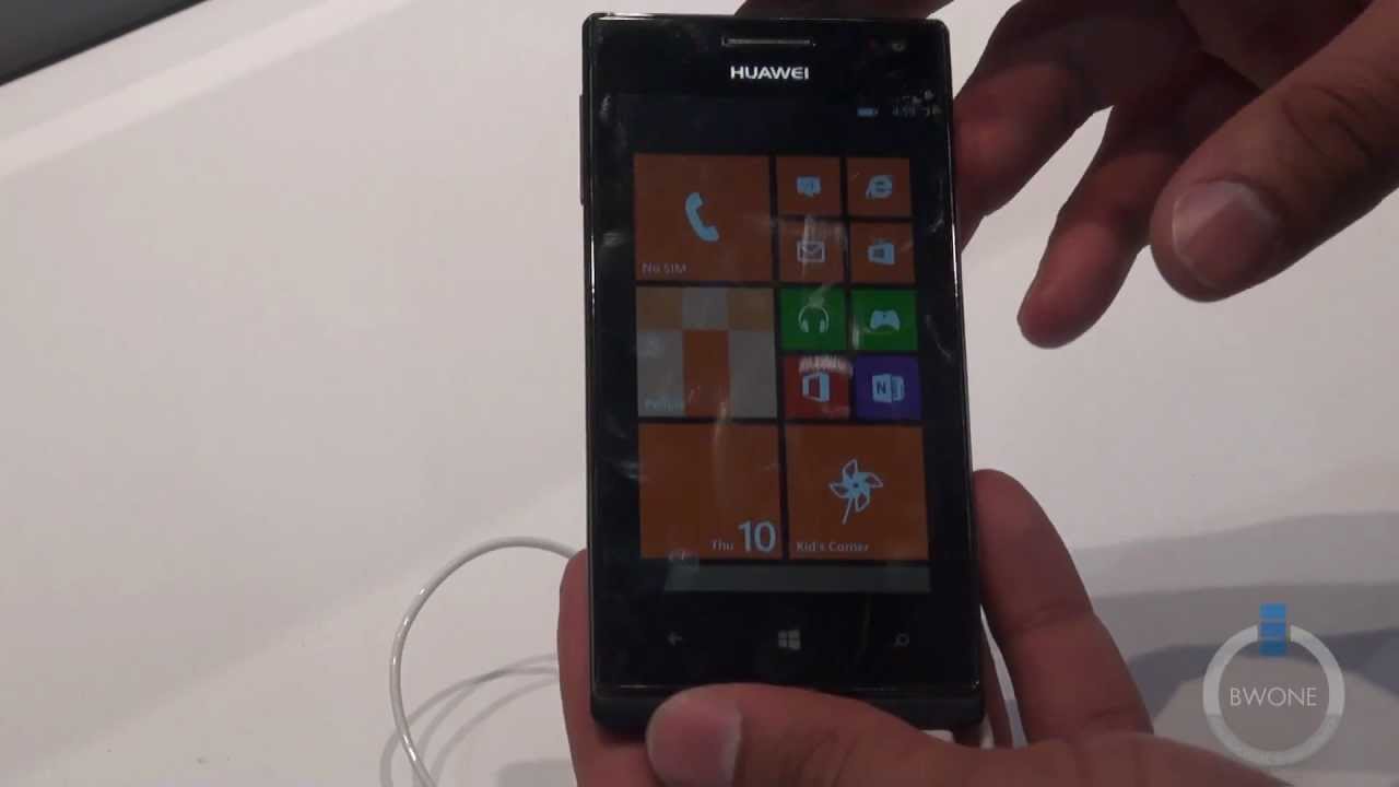 gaming logo Huawei Ascend W1 Hands-On - BWOne.com