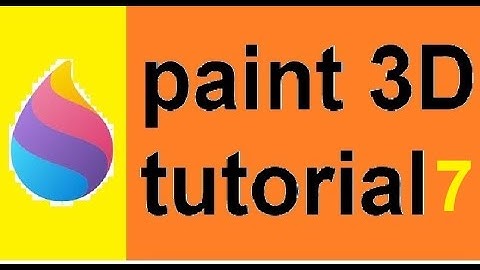 Paint 3D tutorial 7| how to make solar system animation