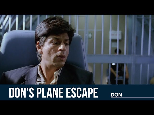 Don’s Plane Escape | Don | Shah Rukh Khan | Farhan Akhtar class=