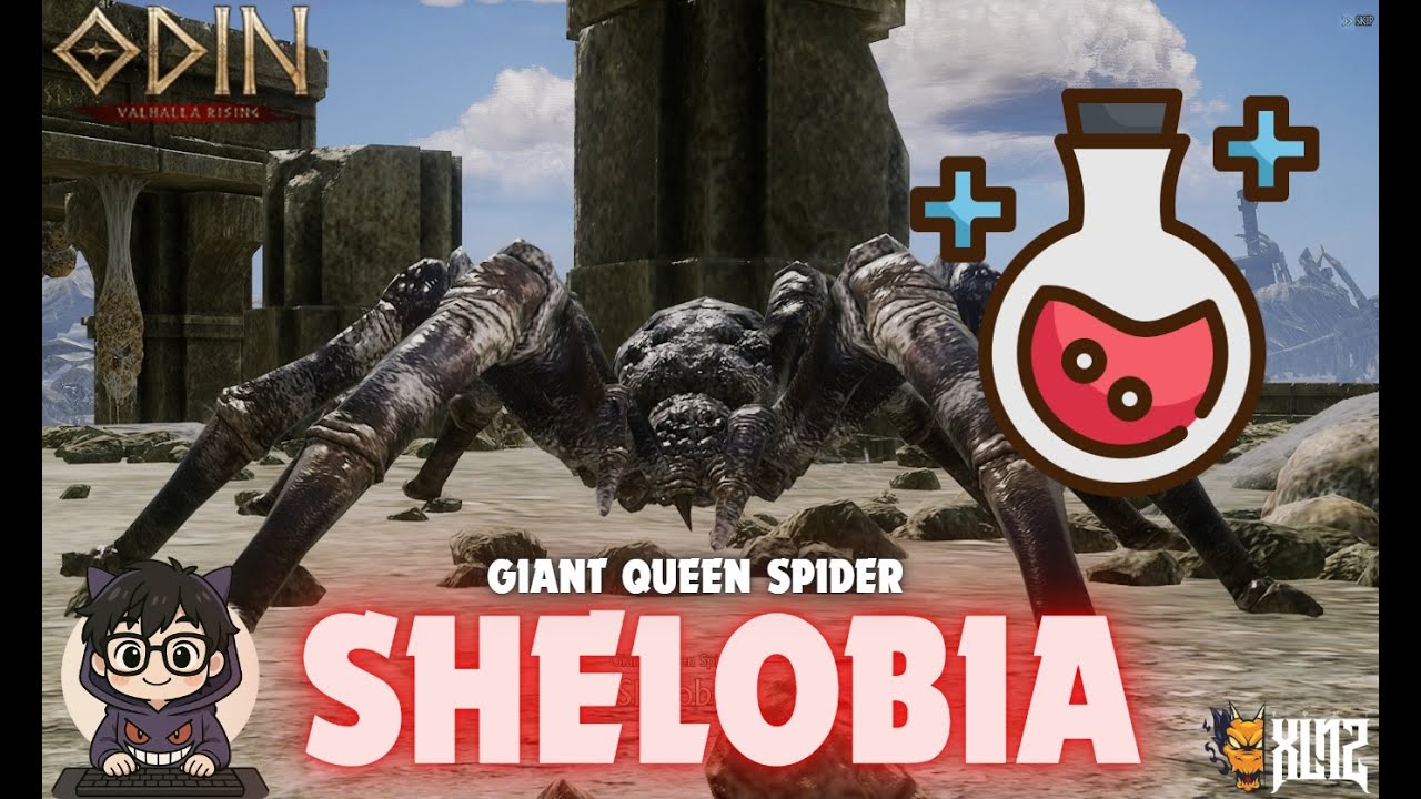 ODIN: VALHALLA RISING - HOW TO KILL SHELOBIA EASY!!! AND BIG POTS LOCATION NPC