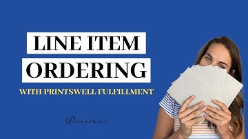 Line Item Ordering for Stationery Printing with PrintsWell Fulfillment | How-to Order FASTER!
