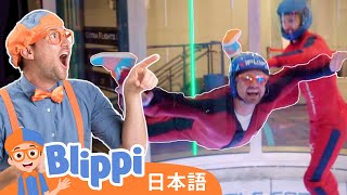インドア・スカイダイビング | Blippi 日本語 - 幼児向け教育動画