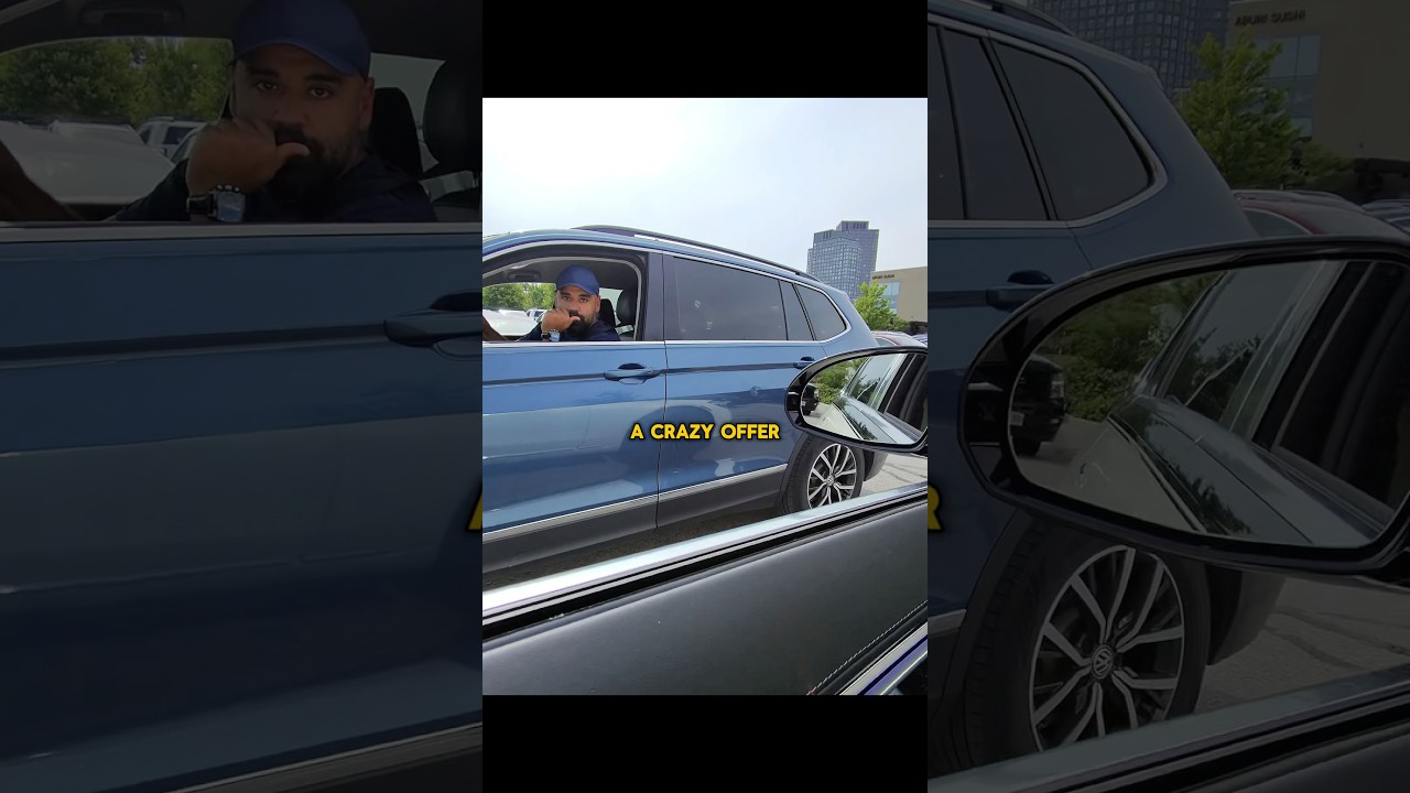 POV: You sell us your car in a parking lot🚗