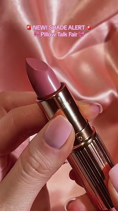 Same iconic formula, NEW! iconic shade! π Introducing NEW! #PillowTalk Fair π #CharlotteTilbury