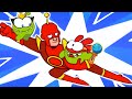 Penyelamat Superhero | Om Nom Bahasa  | Kartun lucu untuk anak-anak