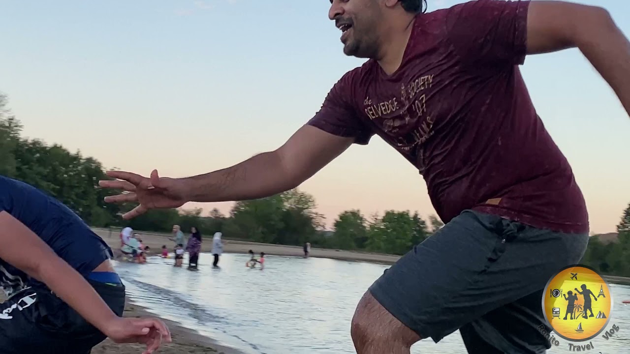 Fairfax Beach, Lake Moroe, Indiana | Swimming Beach - Ronito Travel Vlog