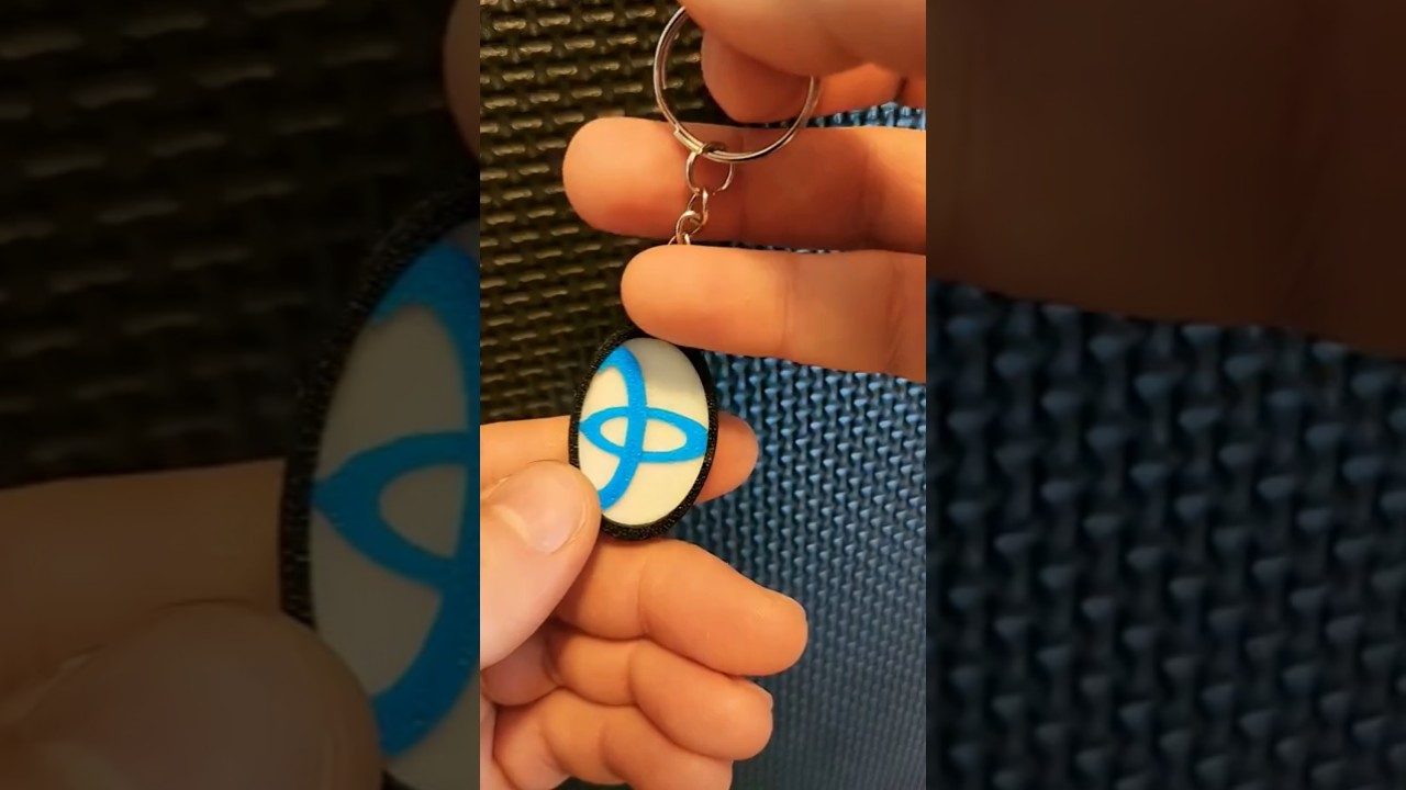 3D Printed a Toyota Keychain 🚗🖨️