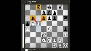 Ivanchuk vs Kasparov | 1-0 |  Linares 1991