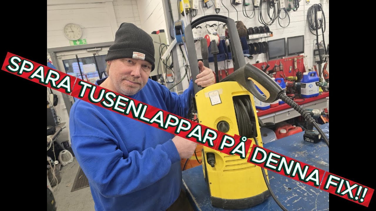 Högtryckstvätt Kärcher K5.85 PENDLAR i tryck?? Spara 1000lappar!!