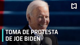 En vivo y en español: Joe Biden toma posesión como presidente de Estados Unidos