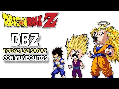 DRAGON BALL Z COMPLETO Resumido con Muñequitos