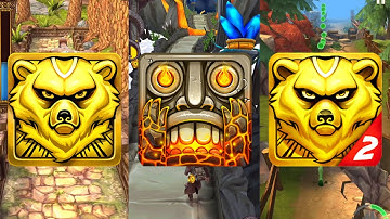 Spirit Run Vs Temple Run 2 Volcano Island Vs Spirit Run 2   Temple Zombie
