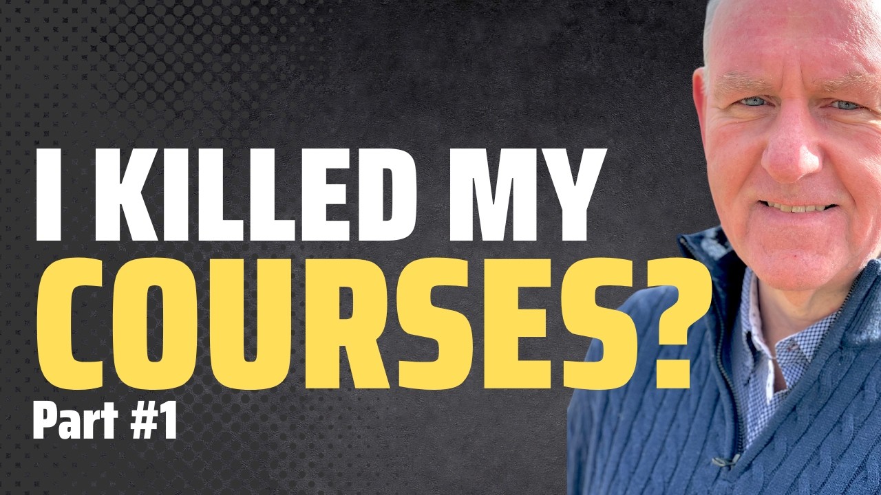 I"m killing off my courses... here's why