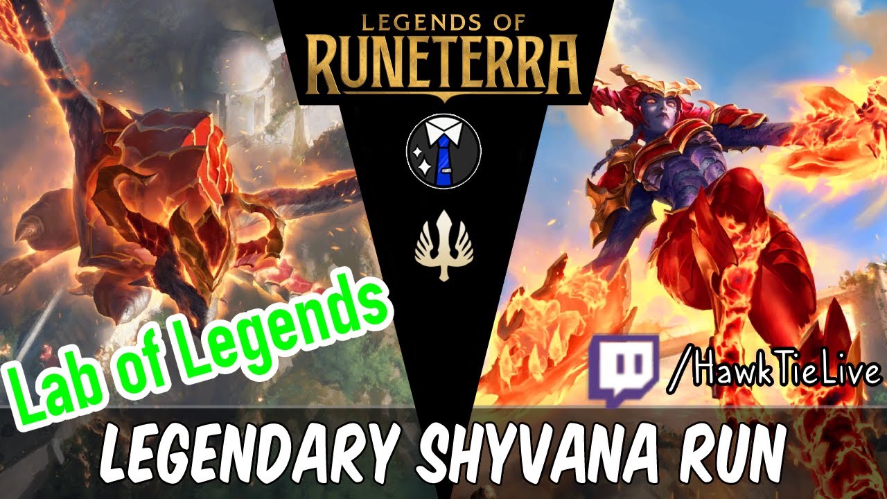 Shyvana Guide for Legendary Difficulty! Lab of Legends! | Legends of Runeterra LoR