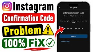 How to Fix Instagram 6-Digit Code Issues || Enter Confirmation Code on Instagram