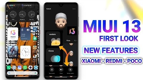 MIUI 13 FIRST LOOK NEW FEATURES MIUI 13 FEATURES COMING TO OLDER DEVICES | MIUI 13 UPDATE