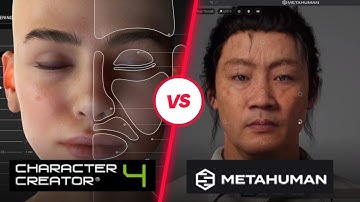 MetaHuman vs. Character Creator - The Ultimate Choice for 3D Artist