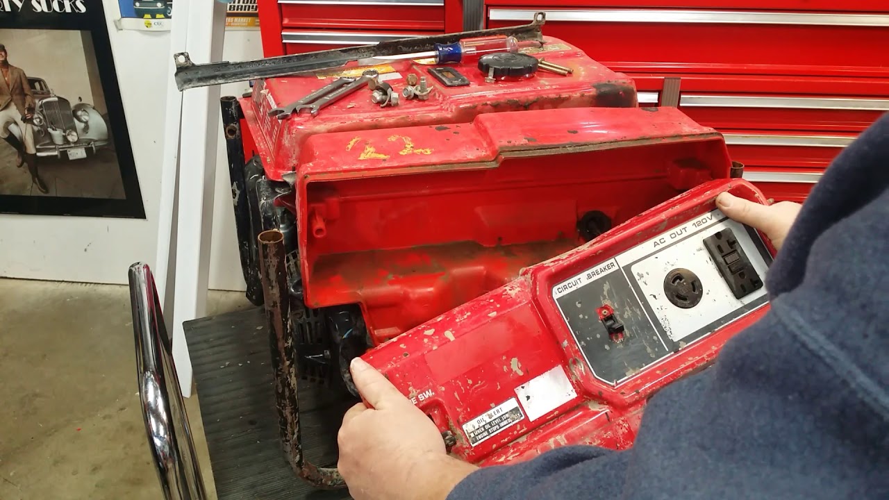 Time to finish up the EB2500 Honda Generator. Episode 2 of 2. - YouTube