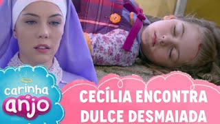 irmã Cecília encontra Dulce Maria desmaiada | Carinha de Anjo screenshot 3