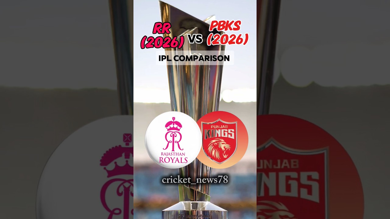 🔥 RR vs PBKS IPL 2026 Playing XI Comparison | Who’s Stronger? 🤯 