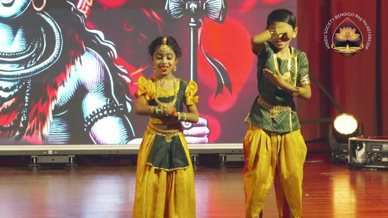 Kids Dance - EKTA Kids Club - Hindu Society Bendigo - Maha Shivaratri 2025
