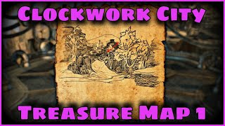 ESO Clockwork City Treasure Map 1 [Treasure Map Location]