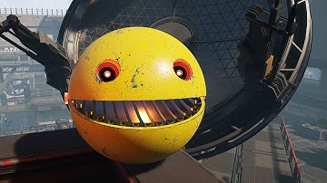 Can Pacman and Chain Chomp Survive the Ultimate Robot Labyrinth Adventure?