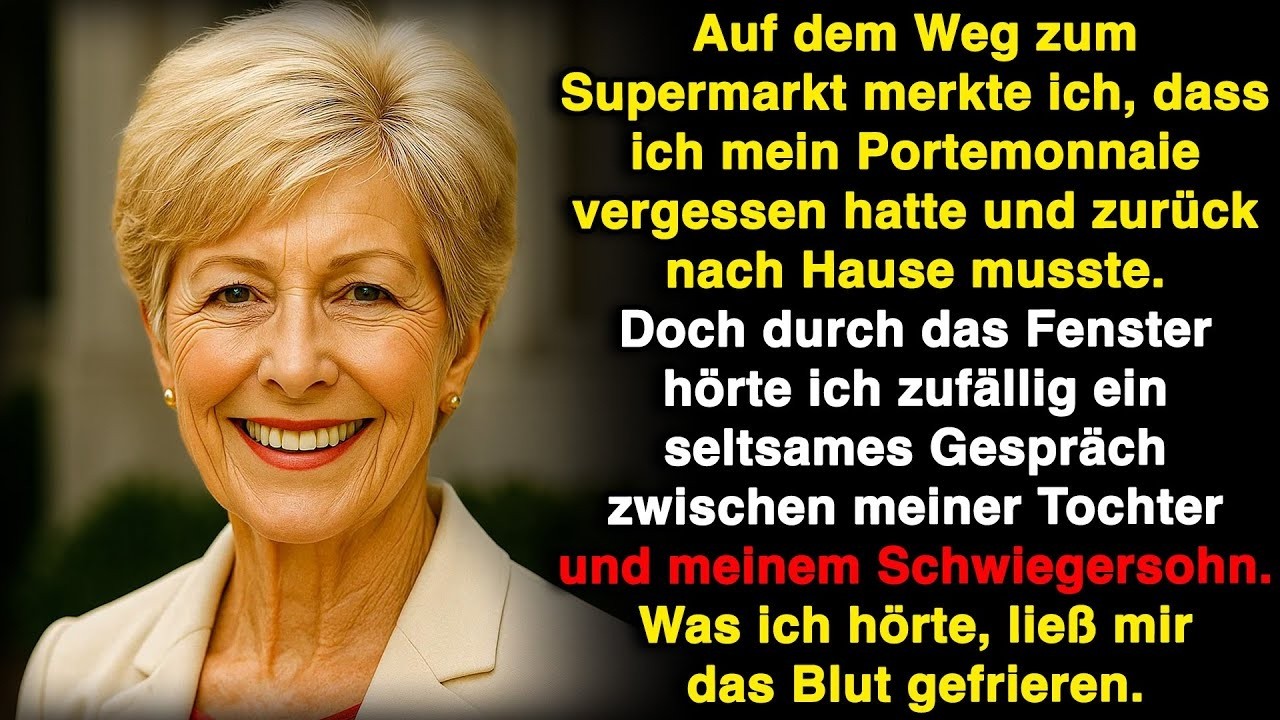 Auf dem Weg zum Supermarkt merkte ich, dass ich mein Portemonnaie vergessen hatte und zurück musste.