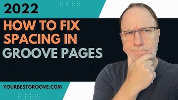 How to fix spacing in Groove columns [Groove Tutorial 2022]