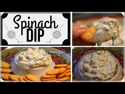 Spinach Dip I Holiday Appetizer I How to make Spinach Dip