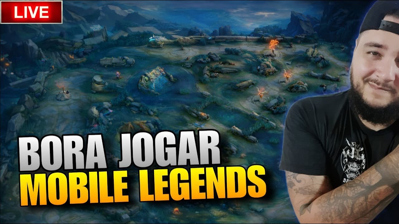 Bora Rushar na Ranked AO VIVO - Mobile Legends