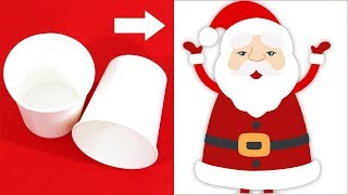 Santa Claus Making | Santa Claus Making at Home 2020 | Santa Claus Making with Paper Cups