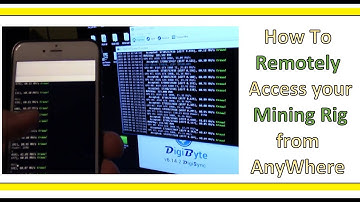 How to Remotely Access your CryptoCurrency Mining Rig From Anywhere and On the Go