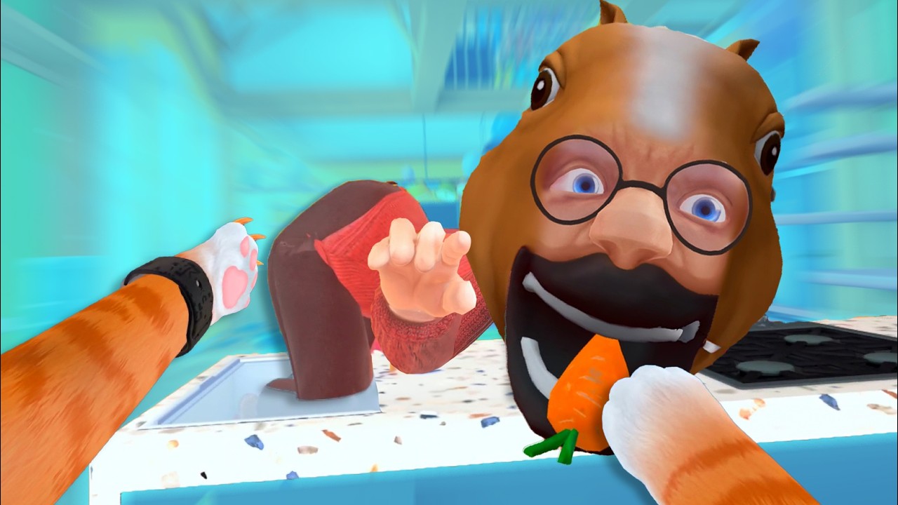 [Кот VR] Бабушка-монстр против гениального кота - I Am Cat VR