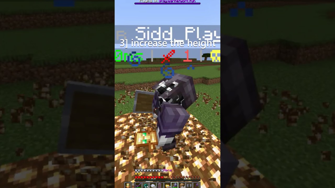 How To Stun Slam in mace pvp #minecraft #howto #macepvp #pvptutorial