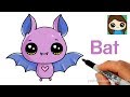 How to Draw a Cute Bat Easy How to Draw a Cute Bat Easy