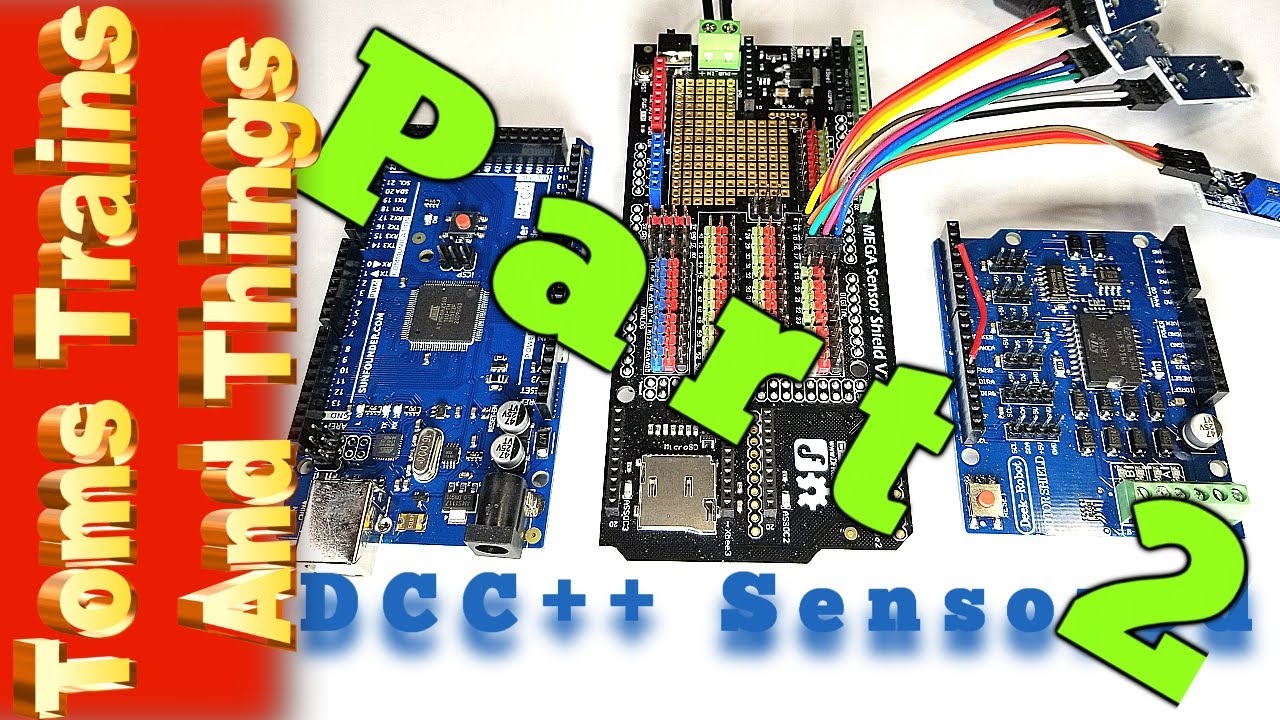 Easily Add Sensors & Outputs To DCC++ Part 2 YouTube
