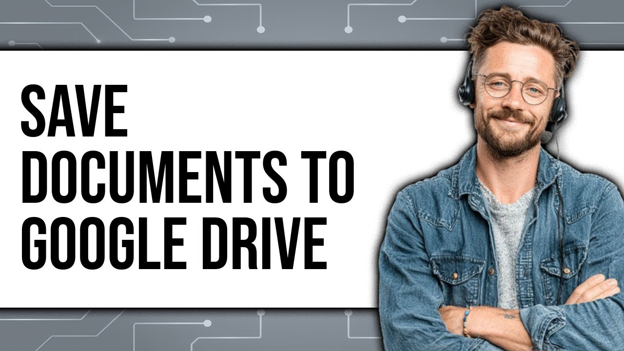 How To Save Documents To Google Drive 2025 (Only Way)
