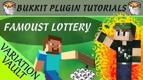 Famoust lottery | win money or items | Minecraft Bukkit Plugin