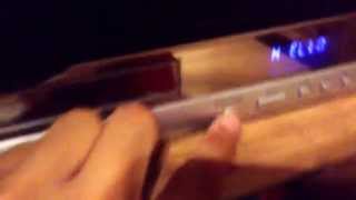 DVD tray opened