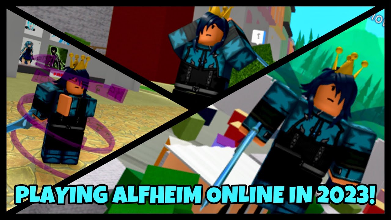 PLAYING ALFHEIM ONLINE IN 2023 Roblox Alfheim Online YouTube 