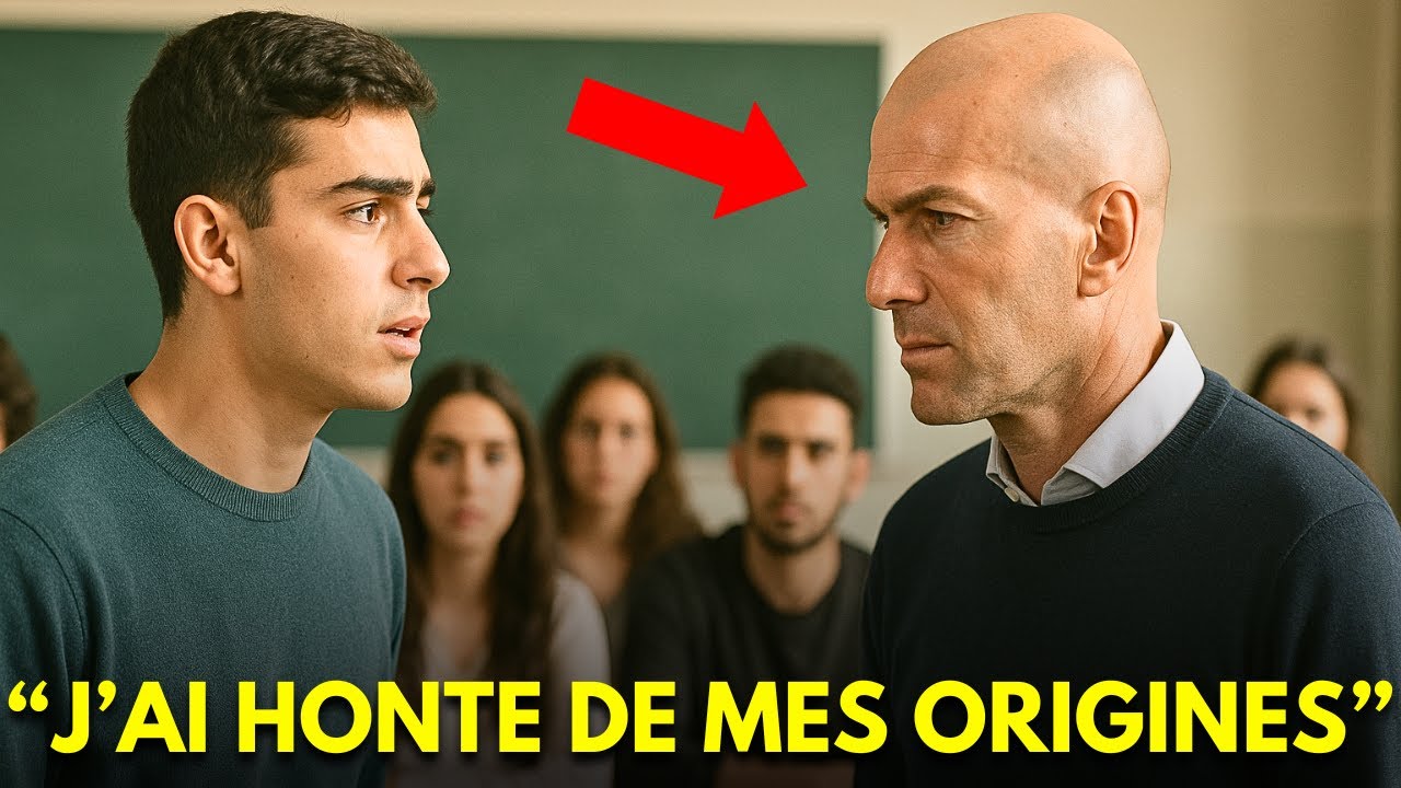 Un Jeune Dit à Zidane : 
