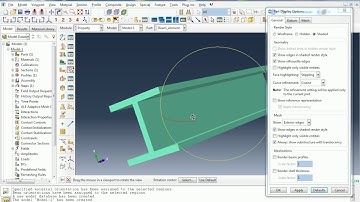 Cantilever beam #Simulation using #ABAQUS : Beam element Model