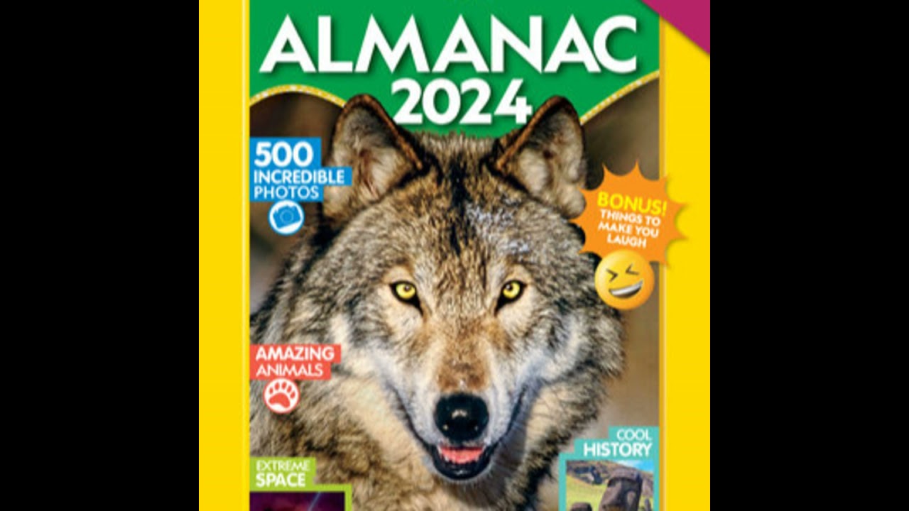 Almanac 2024 from Nat Geo Kids is fun and smart for summer