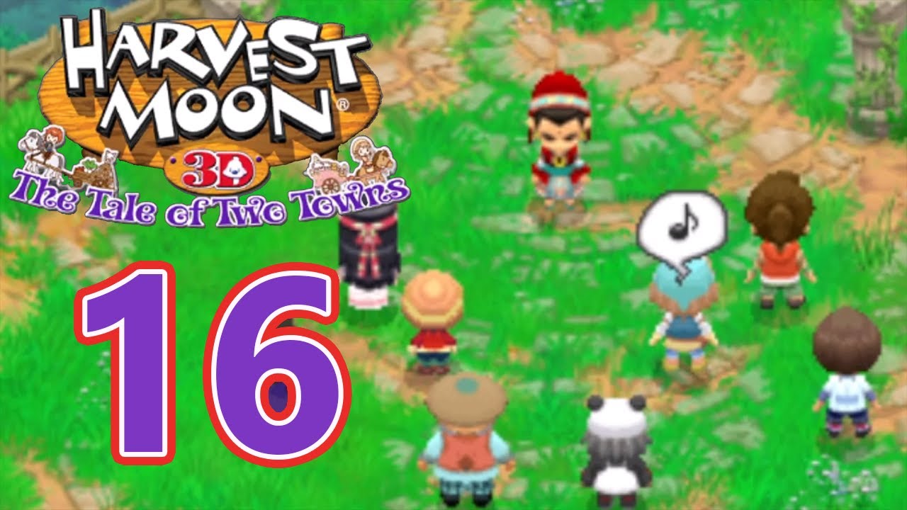 Harvest Moon Tale of Two Towns 3DS Episode 16 Angling High YouTube