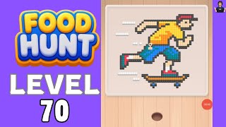 Food Hunt Pixel Puzzle Level 70 Full Walkthrough Solution 