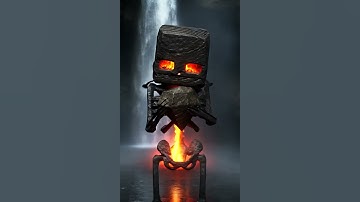 Minecraft RTX 12% BURNING BONES LOOP #Shorts #minecraft #amongus #animation