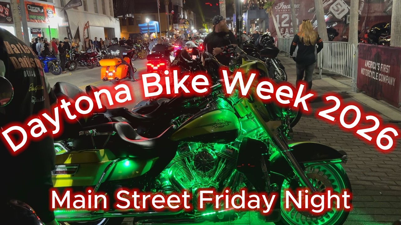 Friday Night Bike Week Daytona Beach
