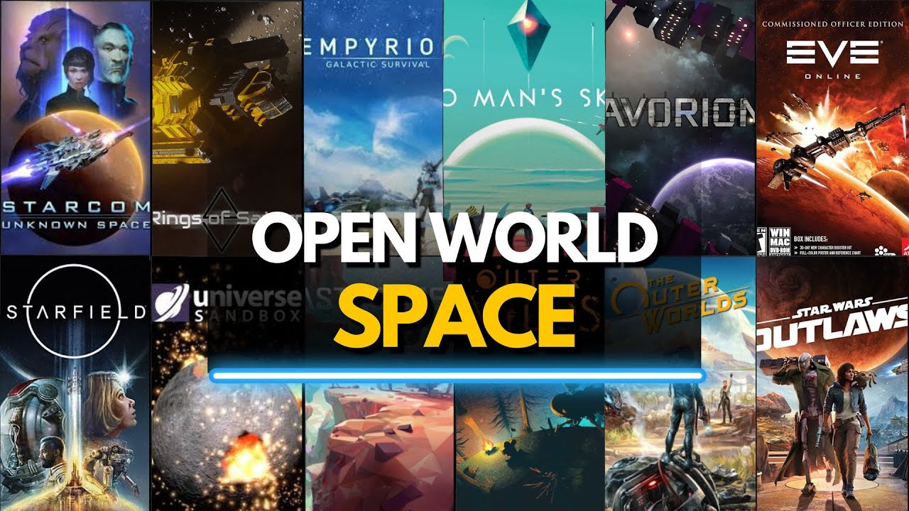 Top 45 Best Open World Space Games You Need to Play